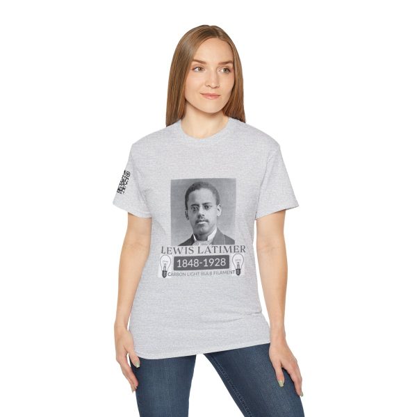 Inspiring Lewis Latimer Tee, Historical Icon T-Shirt Collection, Meticulously crafted, promote awareness and appreciation, Empowering shirt - Image 16