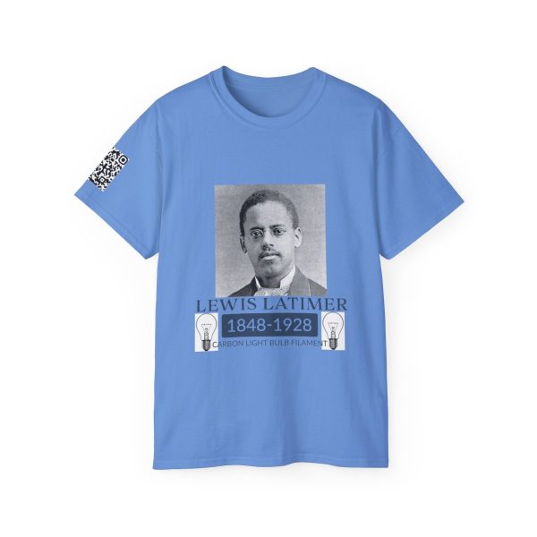 Inspiring Lewis Latimer Tee, Historical Icon T-Shirt Collection, Meticulously crafted, promote awareness and appreciation, Empowering shirt - Image 89