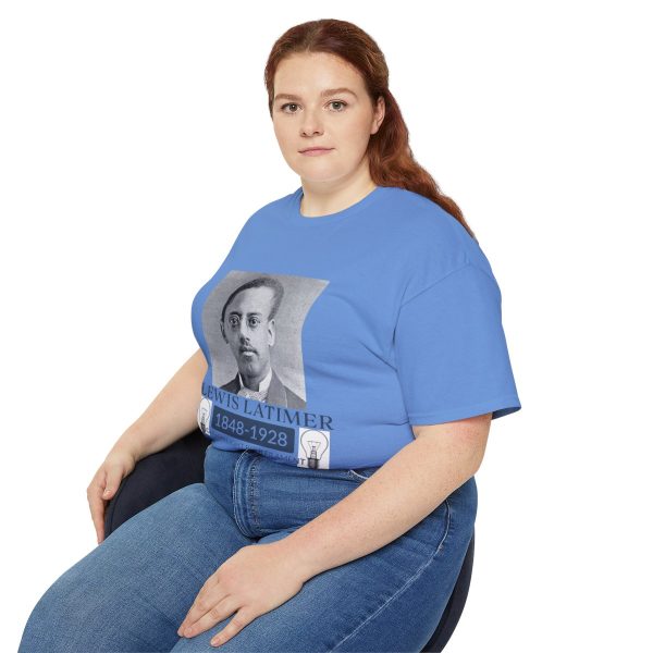 Inspiring Lewis Latimer Tee, Historical Icon T-Shirt Collection, Meticulously crafted, promote awareness and appreciation, Empowering shirt - Image 99