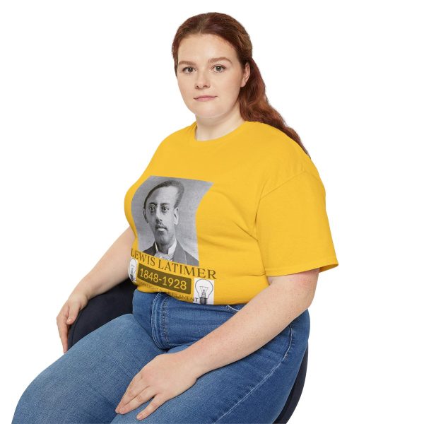 Inspiring Lewis Latimer Tee, Historical Icon T-Shirt Collection, Meticulously crafted, promote awareness and appreciation, Empowering shirt - Image 66