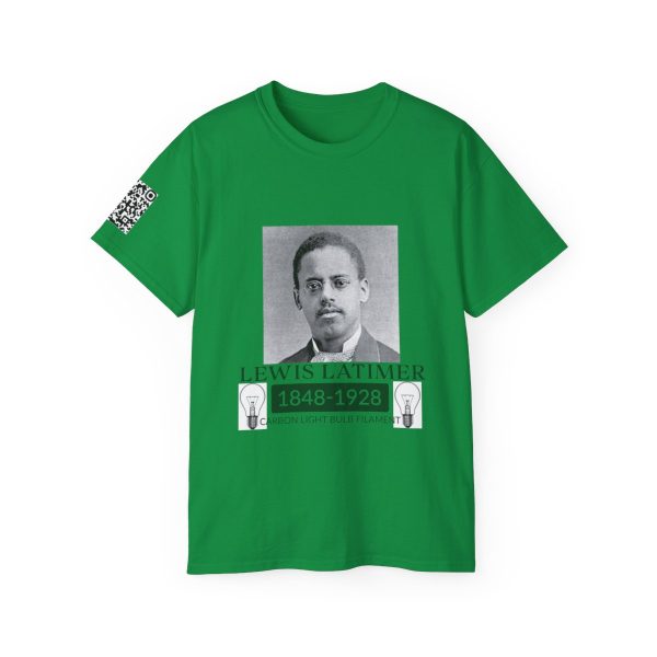 Inspiring Lewis Latimer Tee, Historical Icon T-Shirt Collection, Meticulously crafted, promote awareness and appreciation, Empowering shirt - Image 67