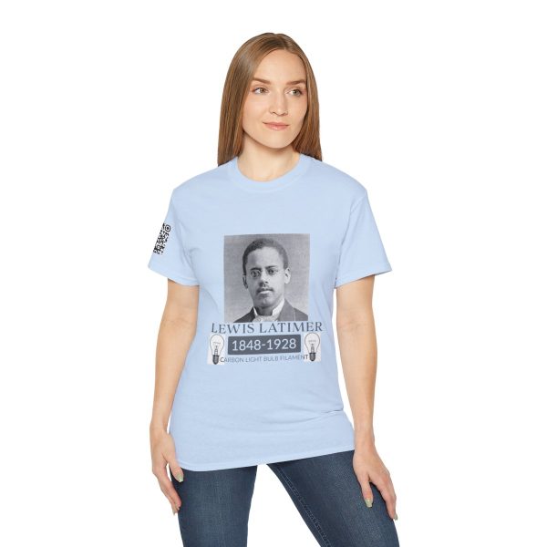 Inspiring Lewis Latimer Tee, Historical Icon T-Shirt Collection, Meticulously crafted, promote awareness and appreciation, Empowering shirt - Image 82