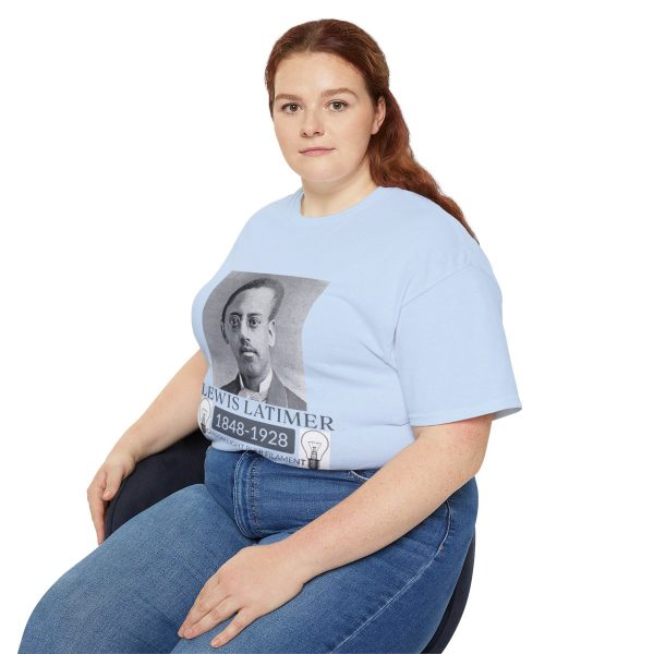 Inspiring Lewis Latimer Tee, Historical Icon T-Shirt Collection, Meticulously crafted, promote awareness and appreciation, Empowering shirt - Image 88