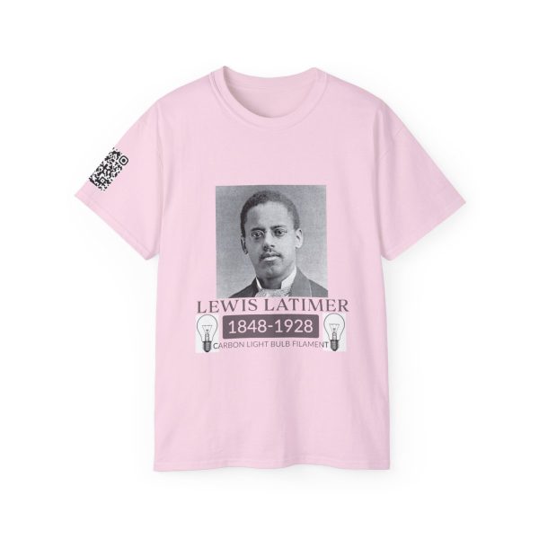 Inspiring Lewis Latimer Tee, Historical Icon T-Shirt Collection, Meticulously crafted, promote awareness and appreciation, Empowering shirt - Image 111