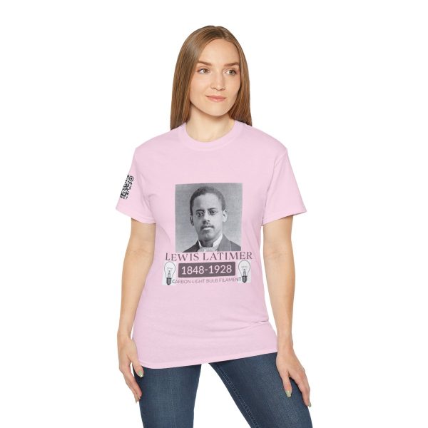 Inspiring Lewis Latimer Tee, Historical Icon T-Shirt Collection, Meticulously crafted, promote awareness and appreciation, Empowering shirt - Image 115