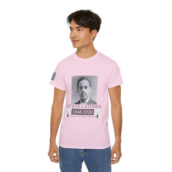 Inspiring Lewis Latimer Tee, Historical Icon T-Shirt Collection, Meticulously crafted, promote awareness and appreciation, Empowering shirt - Image 117