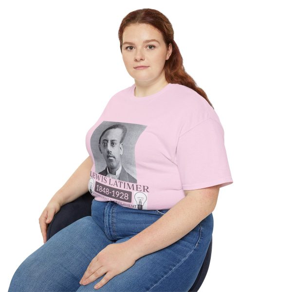 Inspiring Lewis Latimer Tee, Historical Icon T-Shirt Collection, Meticulously crafted, promote awareness and appreciation, Empowering shirt - Image 121