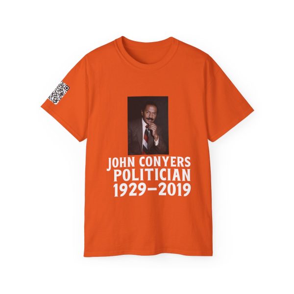 Honoring John Conyers Tee, Political Icon T-Shirt Collection, Influential design, Premium fabric, Comfortable fit, Activism tribute - Image 34