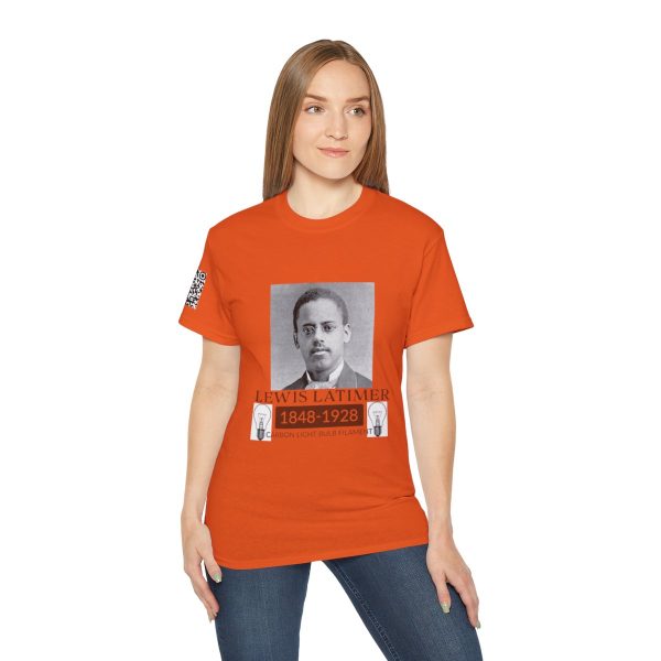 Inspiring Lewis Latimer Tee, Historical Icon T-Shirt Collection, Meticulously crafted, promote awareness and appreciation, Empowering shirt - Image 49