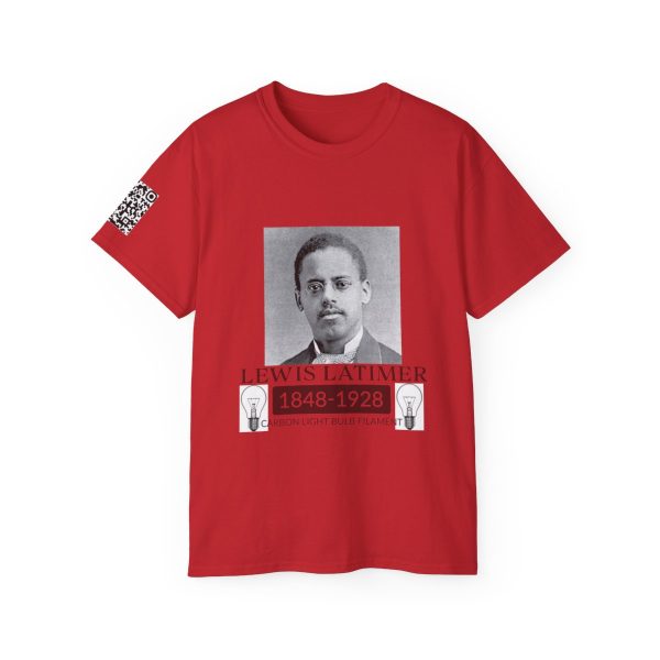 Inspiring Lewis Latimer Tee, Historical Icon T-Shirt Collection, Meticulously crafted, promote awareness and appreciation, Empowering shirt - Image 122