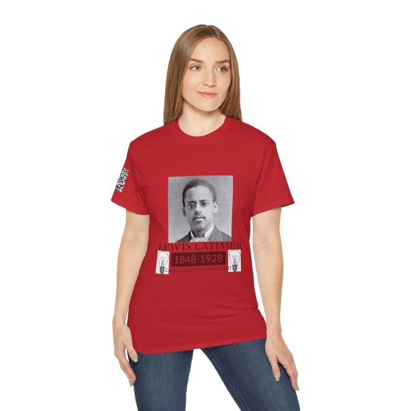 Inspiring Lewis Latimer Tee, Historical Icon T-Shirt Collection, Meticulously crafted, promote awareness and appreciation, Empowering shirt - Image 126