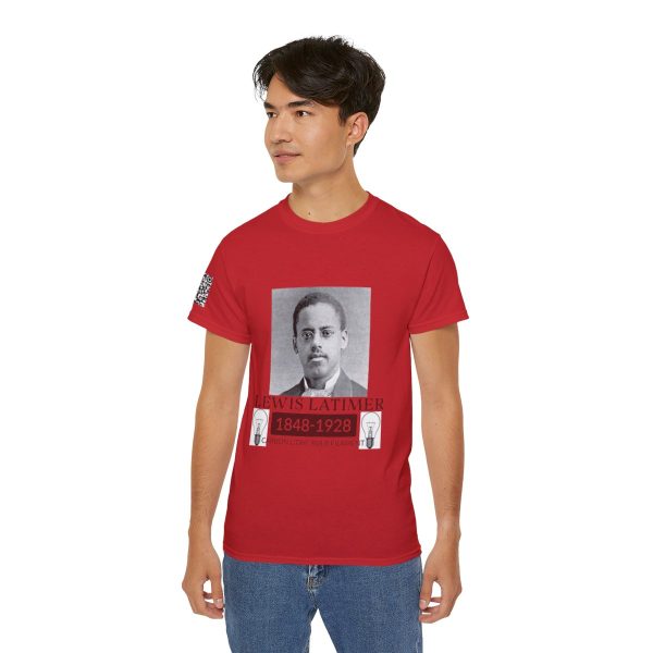 Inspiring Lewis Latimer Tee, Historical Icon T-Shirt Collection, Meticulously crafted, promote awareness and appreciation, Empowering shirt - Image 128