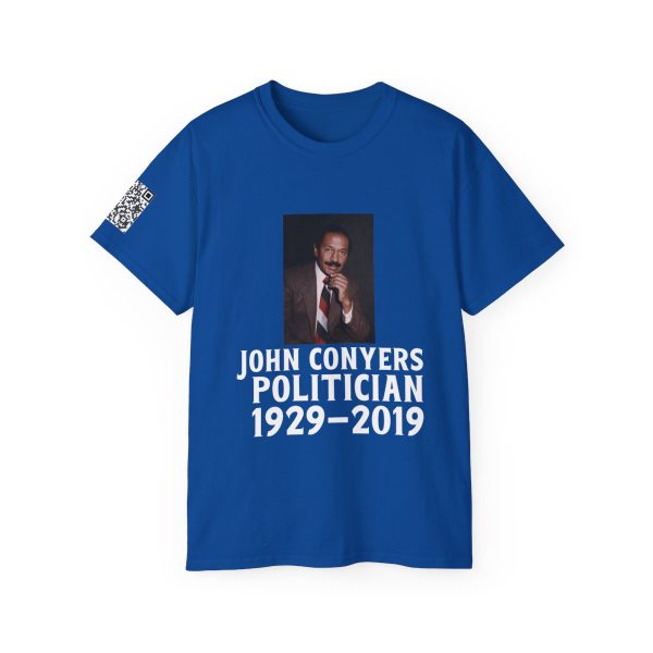 Honoring John Conyers Tee, Political Icon T-Shirt Collection, Influential design, Premium fabric, Comfortable fit, Activism tribute - Image 100