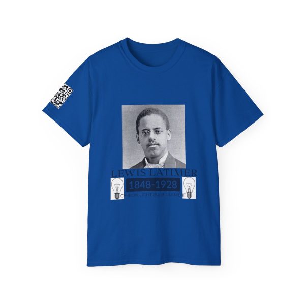 Inspiring Lewis Latimer Tee, Historical Icon T-Shirt Collection, Meticulously crafted, promote awareness and appreciation, Empowering shirt - Image 100