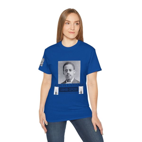 Inspiring Lewis Latimer Tee, Historical Icon T-Shirt Collection, Meticulously crafted, promote awareness and appreciation, Empowering shirt - Image 104