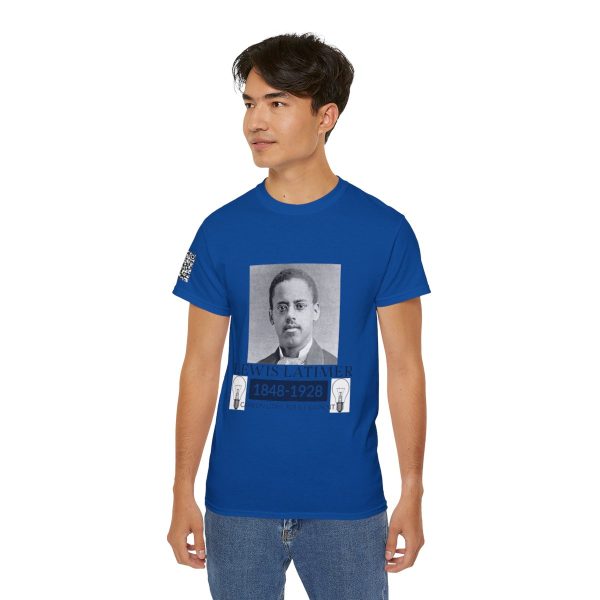 Inspiring Lewis Latimer Tee, Historical Icon T-Shirt Collection, Meticulously crafted, promote awareness and appreciation, Empowering shirt - Image 106