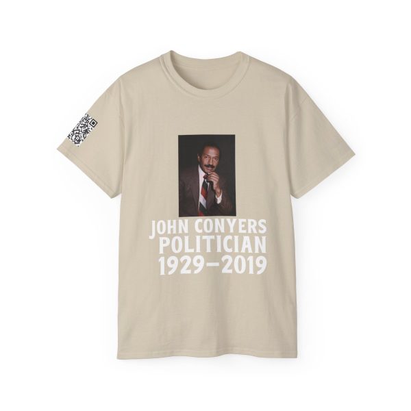 Honoring John Conyers Tee, Political Icon T-Shirt Collection, Influential design, Premium fabric, Comfortable fit, Activism tribute - Image 12