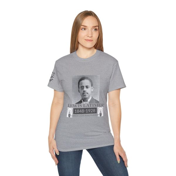 Inspiring Lewis Latimer Tee, Historical Icon T-Shirt Collection, Meticulously crafted, promote awareness and appreciation, Empowering shirt - Image 38