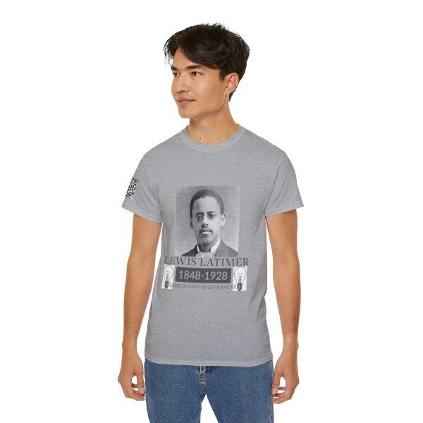 Inspiring Lewis Latimer Tee, Historical Icon T-Shirt Collection, Meticulously crafted, promote awareness and appreciation, Empowering shirt - Image 40