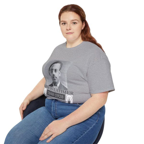 Inspiring Lewis Latimer Tee, Historical Icon T-Shirt Collection, Meticulously crafted, promote awareness and appreciation, Empowering shirt - Image 44