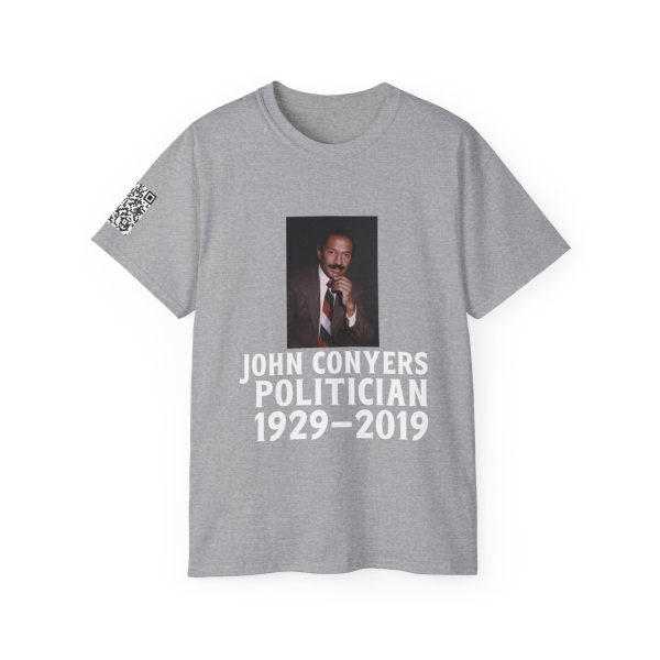 Honoring John Conyers Tee, Political Icon T-Shirt Collection, Influential design, Premium fabric, Comfortable fit, Activism tribute - Image 23