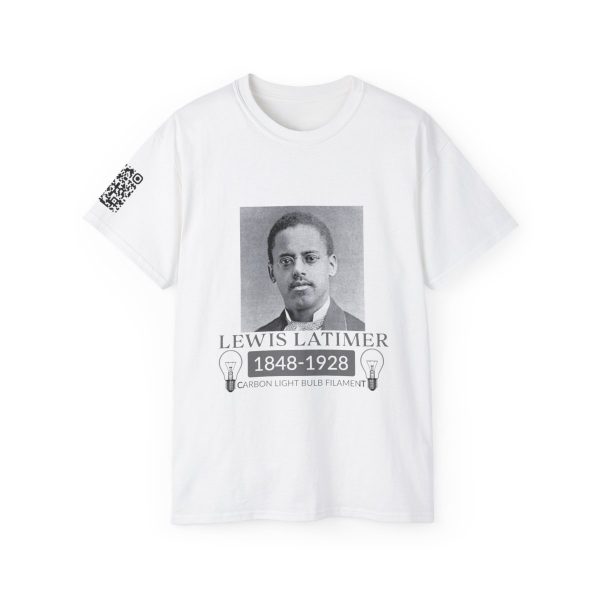 Inspiring Lewis Latimer Tee, Historical Icon T-Shirt Collection, Meticulously crafted, promote awareness and appreciation, Empowering shirt