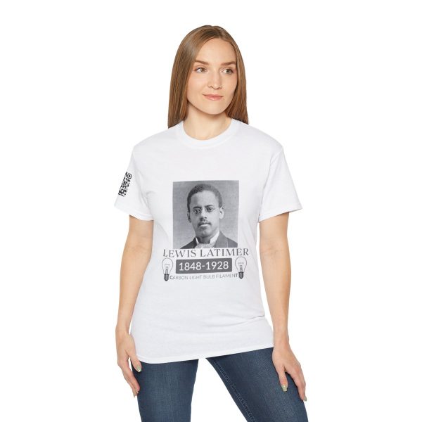 Inspiring Lewis Latimer Tee, Historical Icon T-Shirt Collection, Meticulously crafted, promote awareness and appreciation, Empowering shirt - Image 5