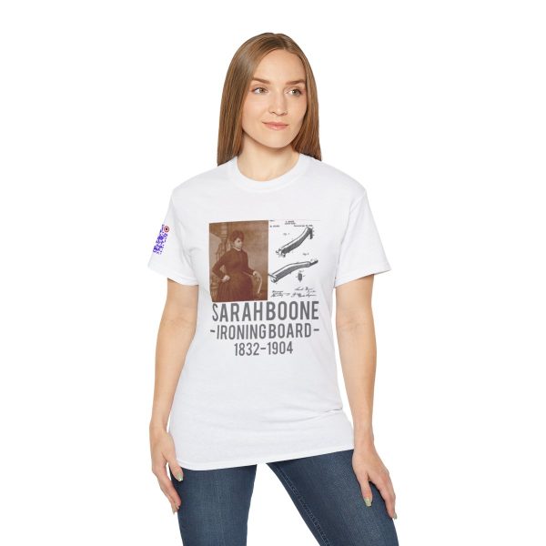 Stylish Sarah Boone Tee, Iconic Women's History T-Shirt Collection, captivating design, symbol of empowerment and recognition, Stylish tee - Image 5